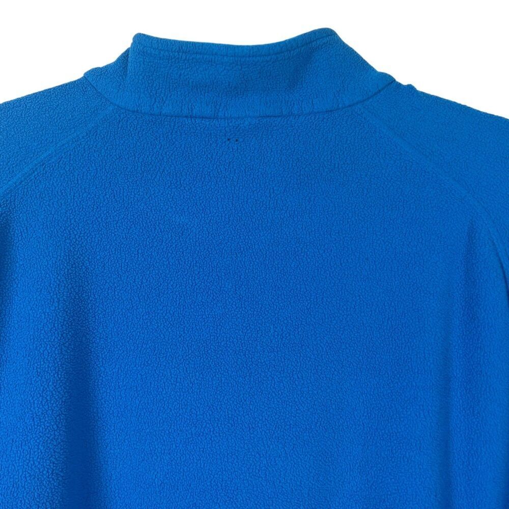 Reebok Men's Blue Fleece 1/4 Zip Pullover Sweatshirt XL Athletic Performance - Picture 5 of 8